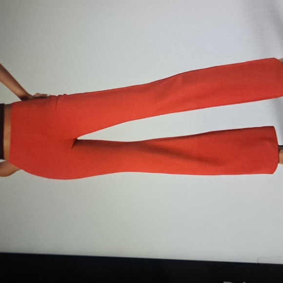 LARGE (PETITE)   HALARA SLIGHT FLARE WORK PANTS - Picture 3 of 9